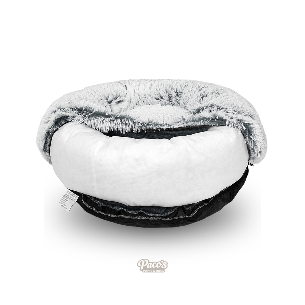PaWz Soft Plush Bed Cover - Grey, XXL