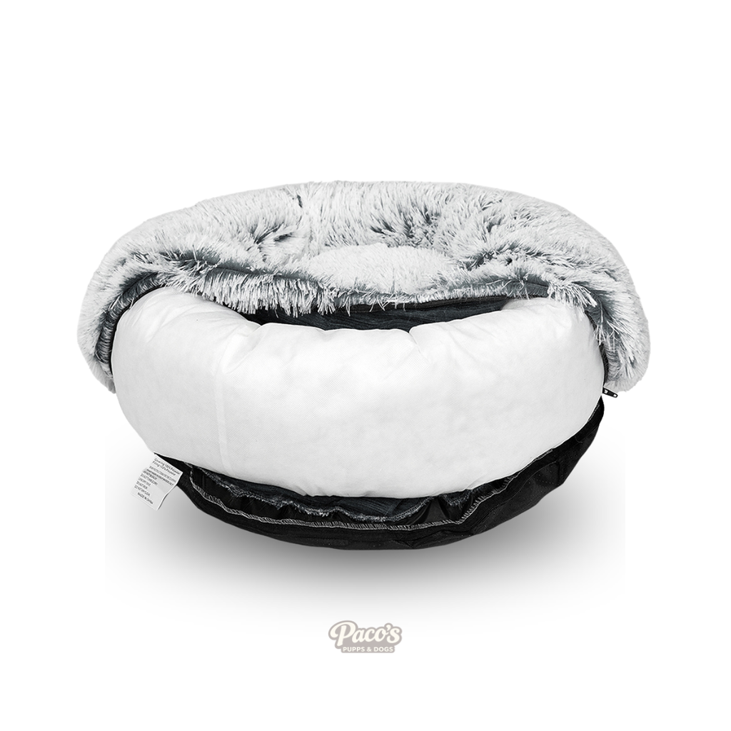 PaWz Soft Plush Bed Cover - Grey, XL