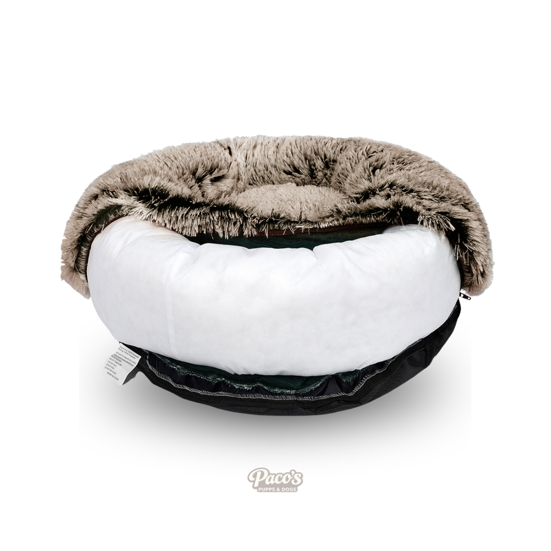 PaWz Soft Plush Bed Cover - Brown, XL