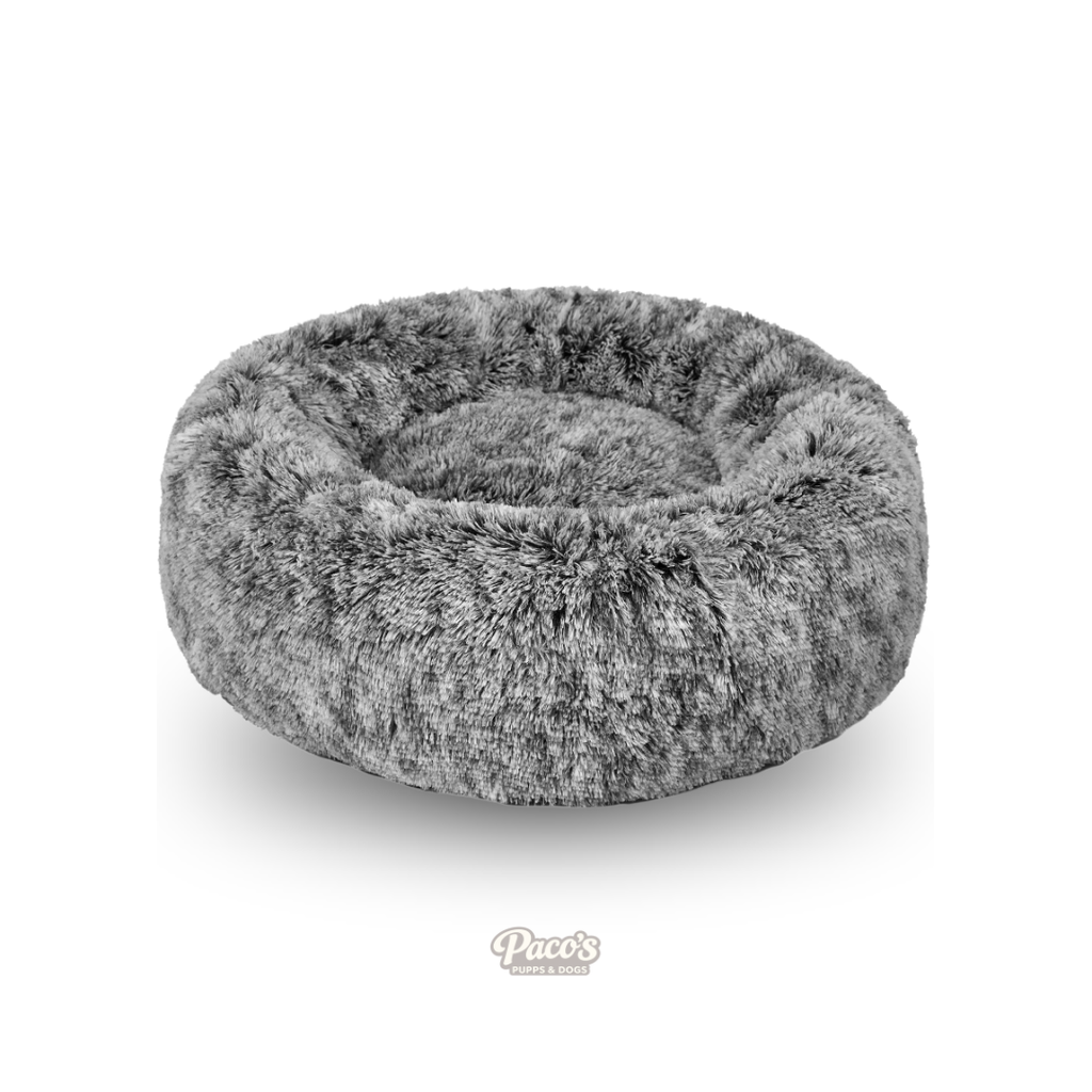 PaWz Soft Plush Bed - Grey, M