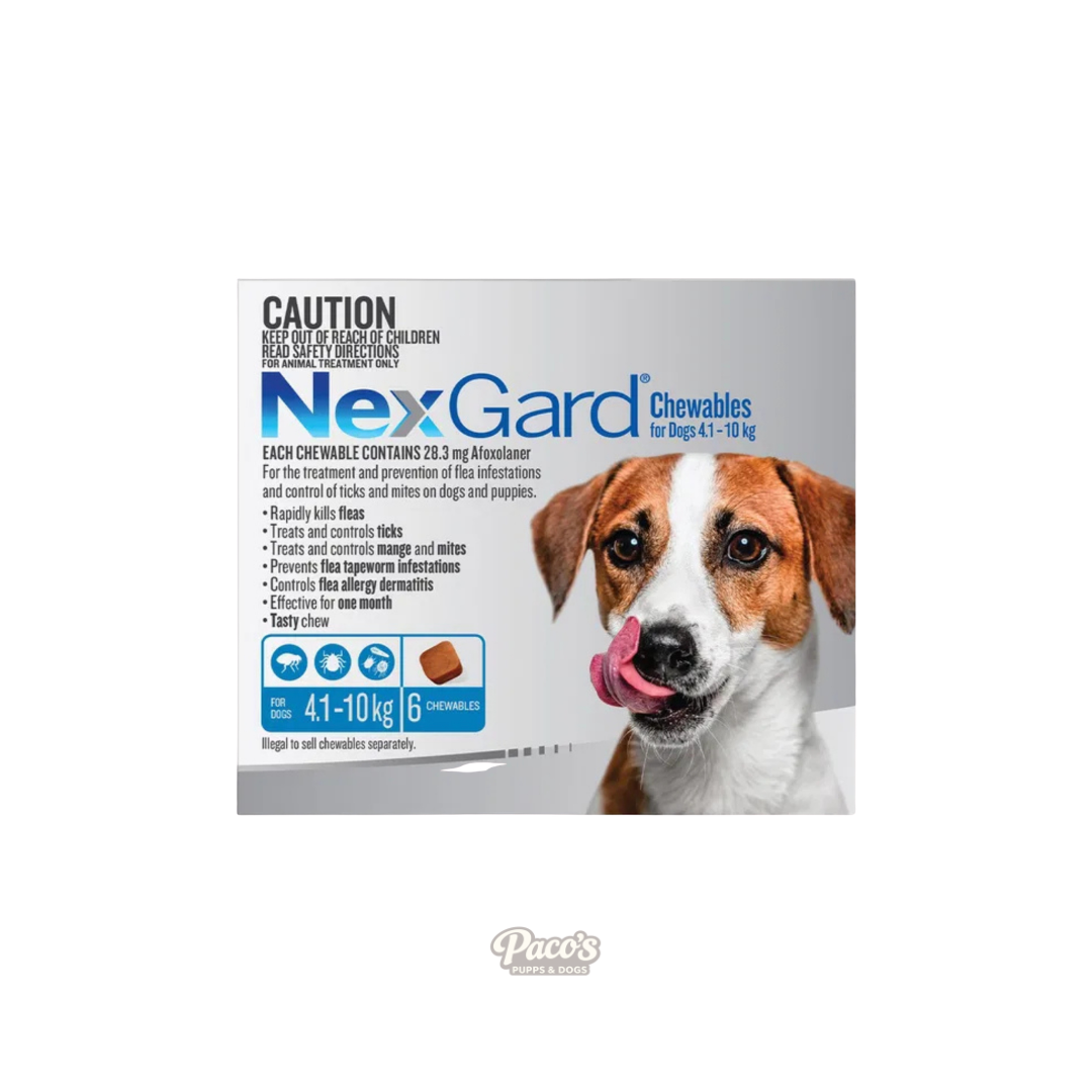 NexGard 4.1-10kg Blue 6pk