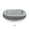 Pawz Non-Slip Plush Bed - Grey, XXL