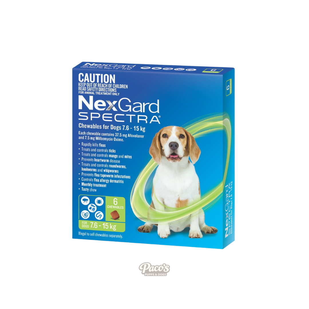 NexGard Spectra 7.6-15kg 6pk
