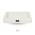 Pawz Orthopedic Corduroy Bed - Beige, M