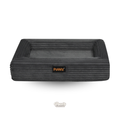 Pawz Orthopedic Corduroy Bed - Grey, M