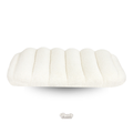 Pawz Orthopedic Sherpa Bed - White, S