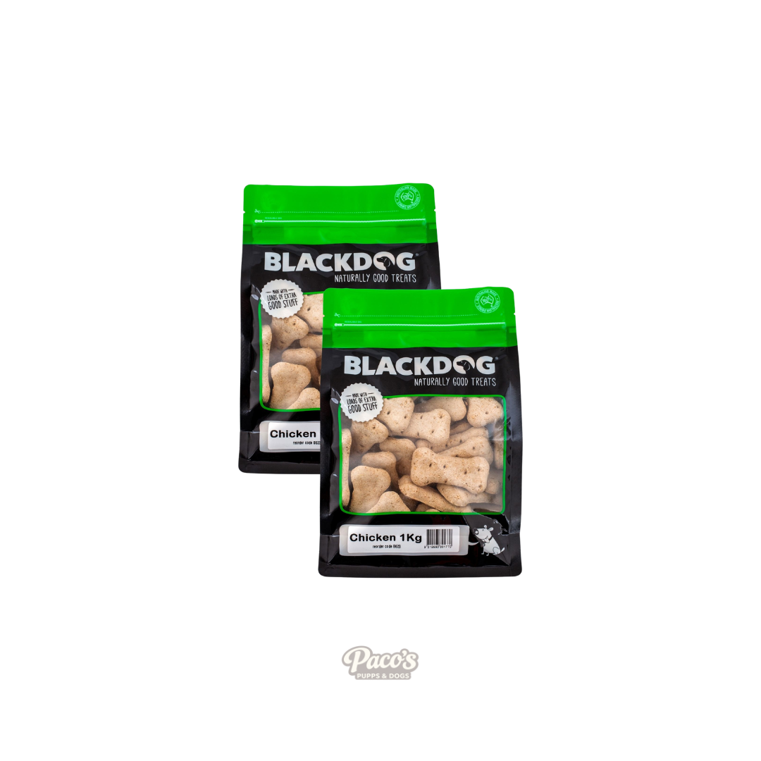 Blackdog Chicken Biscuits - 1kg x 2pk