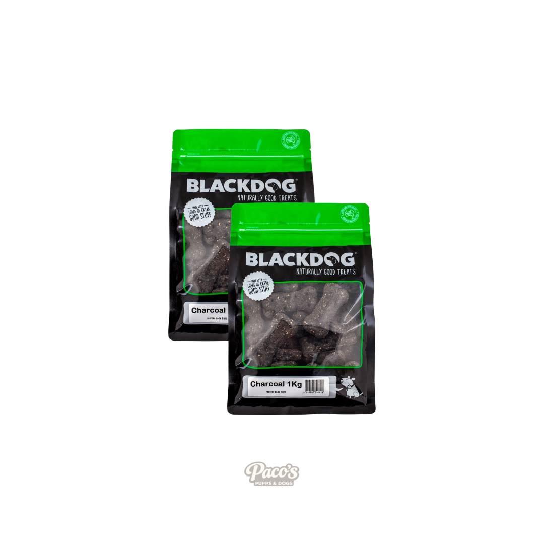Blackdog Charcoal Biscuits - 1kg x 2pk
