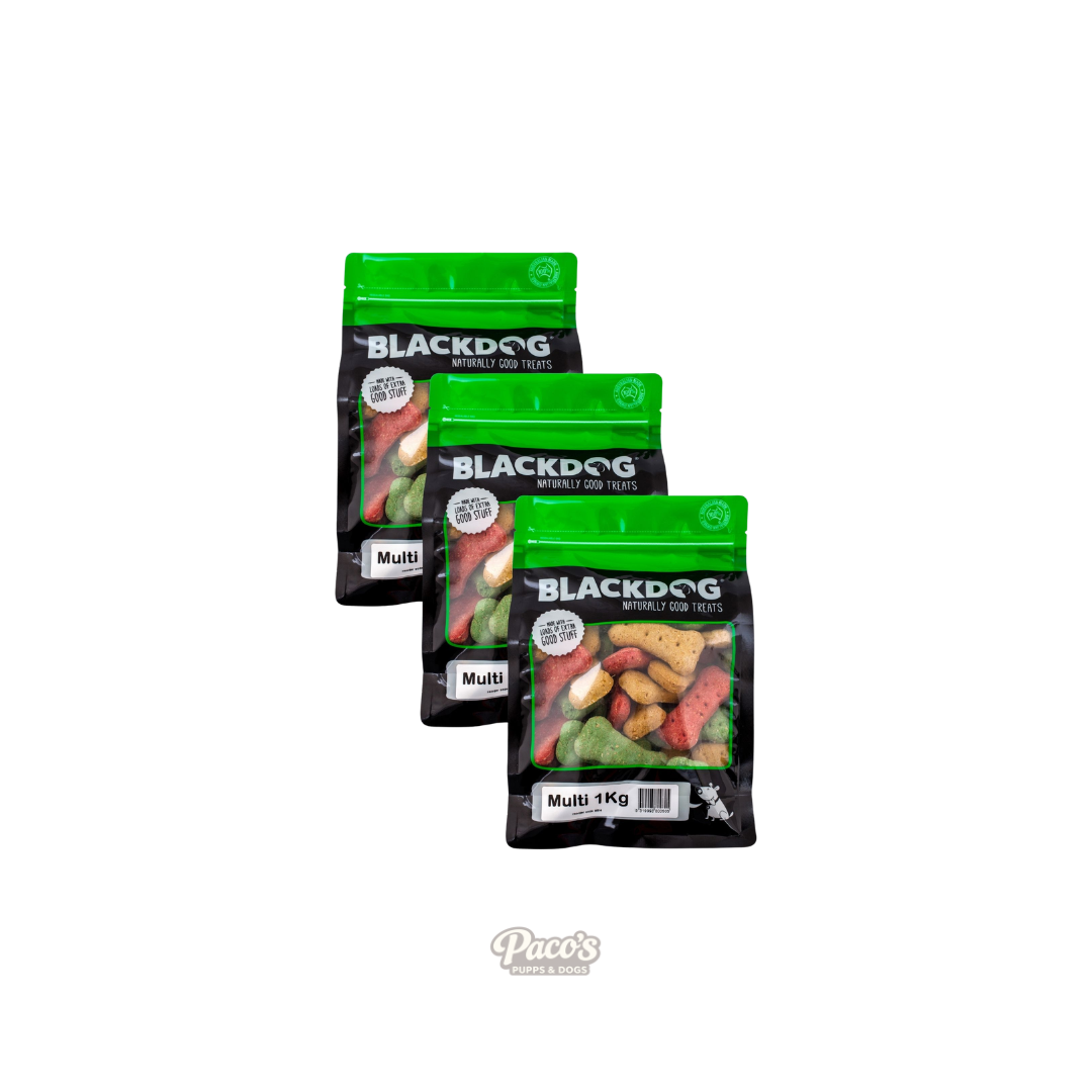 Blackdog Multi-Flavoured Biscuits - 1kg x 3pk