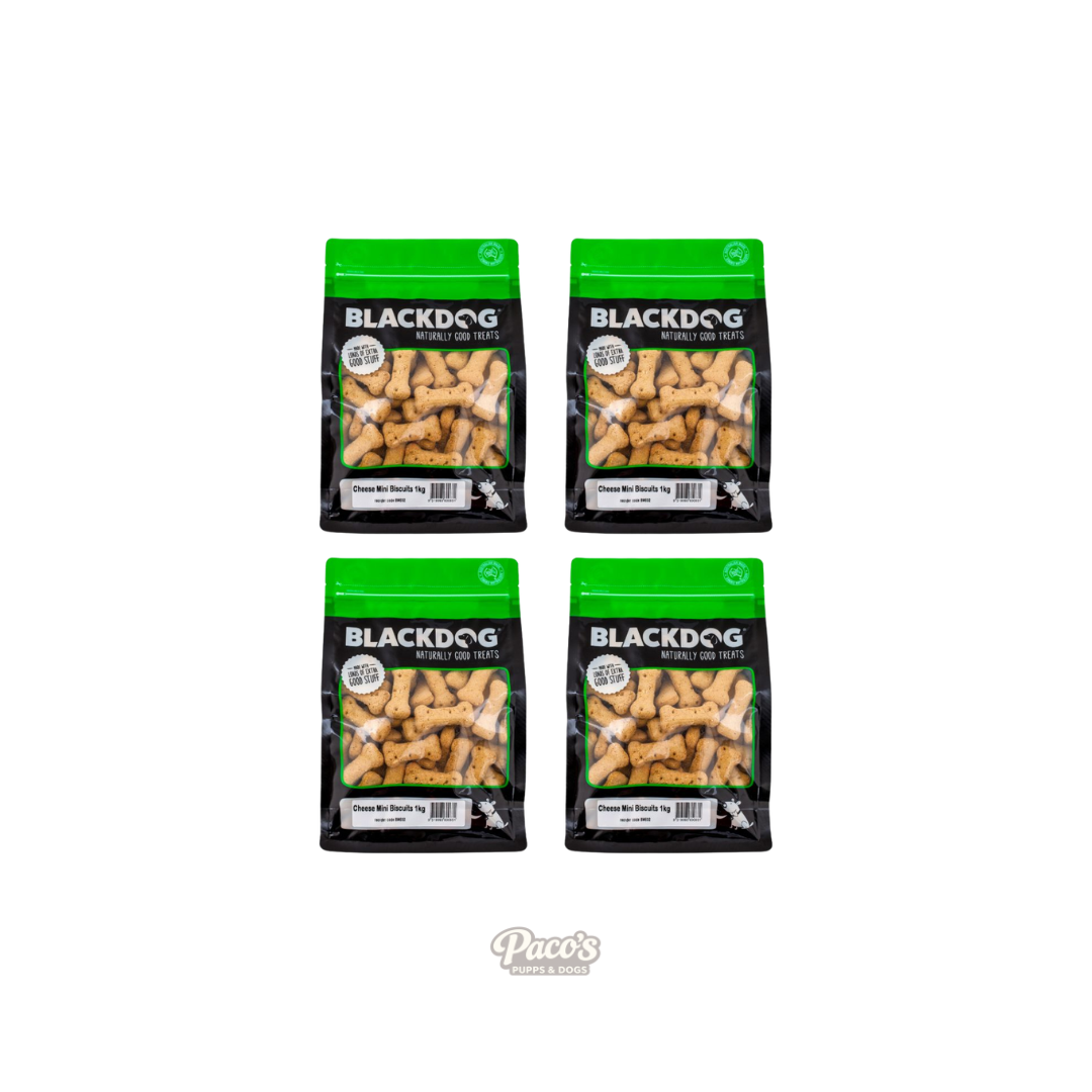 Blackdog Mini Cheese Biscuits - 1kg x 4pk