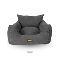 PaWz Luxe Dog Car Seat - Grey L
