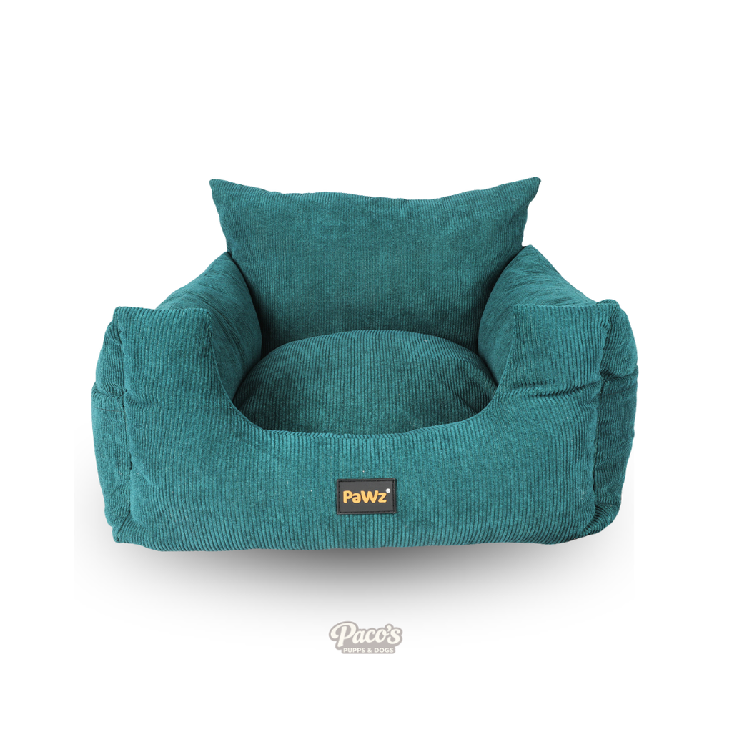 PaWz Luxe Dog Car Seat - Green M