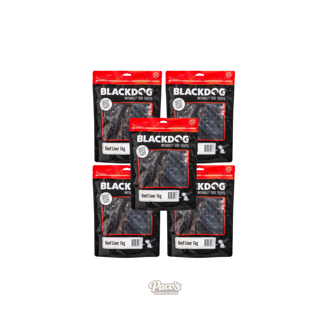Blackdog Beef Liver - 1kg x 5pk