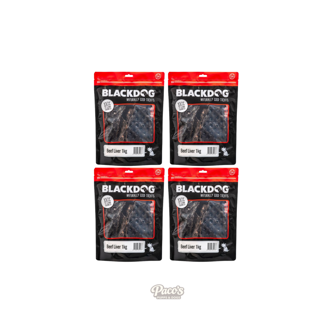Blackdog Beef Liver - 1kg x 4pk
