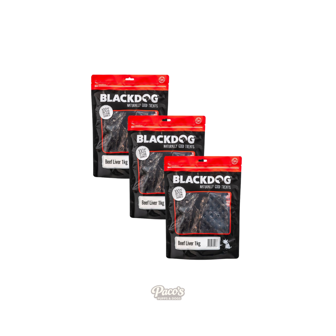 Blackdog Beef Liver - 1kg x 3pk