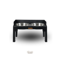 Pawz Elevated Feeder Bowls - Black