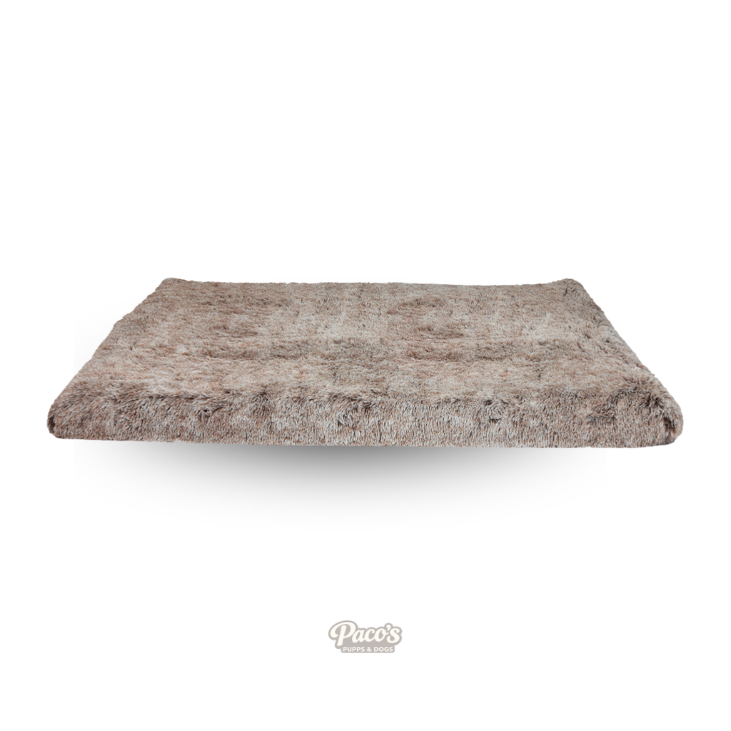PaWz Memory Foam Dog Mat - Brown, M