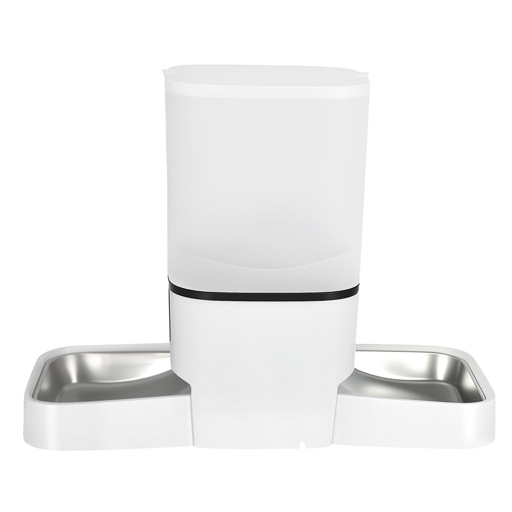 PaWz 6L Automatic Pet Feeder 2 Bowl Food Dispenser-2029387318351237121