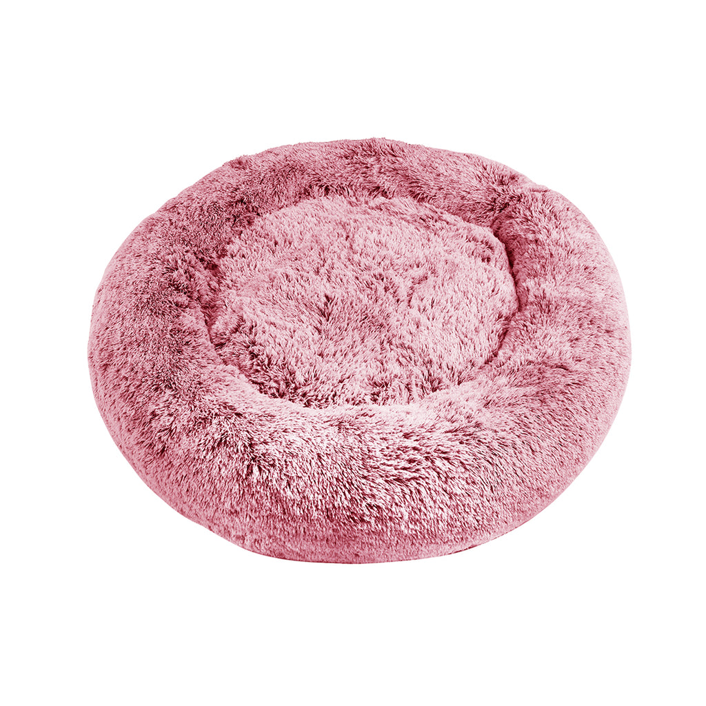 PaWz Pet Bed Memory Foam Dog Donut Pink Medium-2018816792675356673