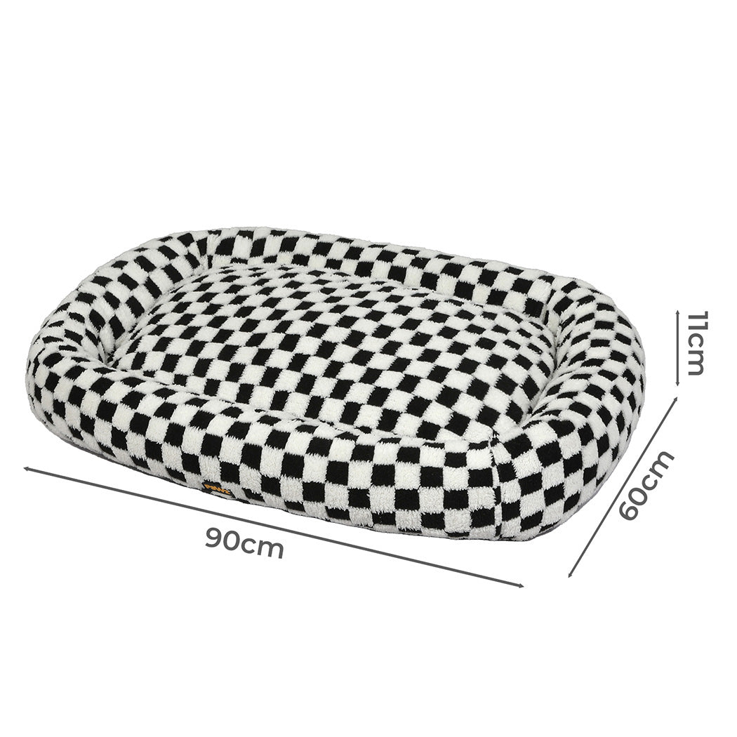 Pawz Dog Bed Calming Pet Plush Bed Soft Washable Bed-2011971121800417282