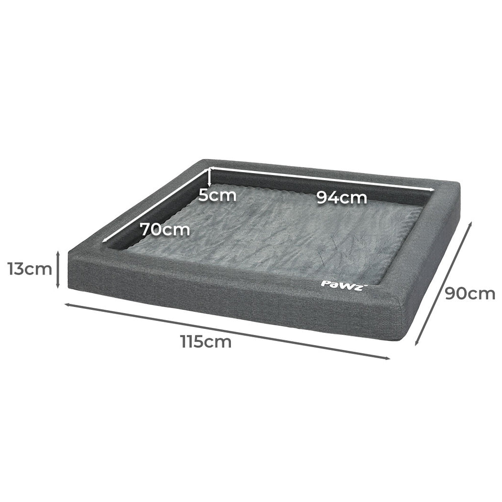 PaWz Memory Foam Pet Bed Calming Dog XL X-Large-2018816808487882754