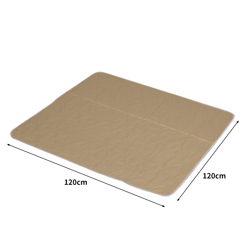 PaWz 2 Pcs 120x120 cm Reusable Waterproof JUMBO-2018816711268110338
