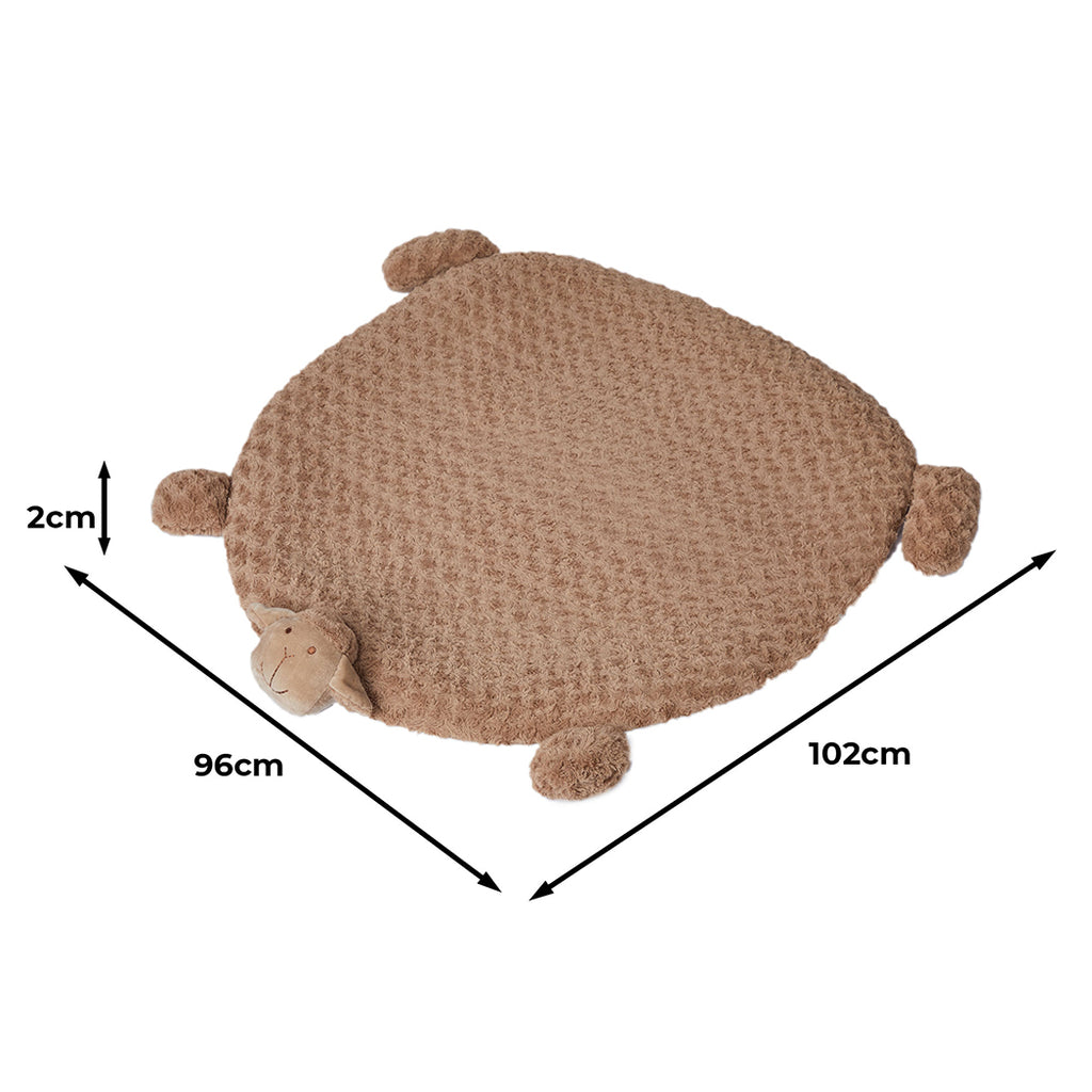 PaWz Pet Bed Cat Calming Beds Dog Squeaky L Tan Large-2029387278450823170