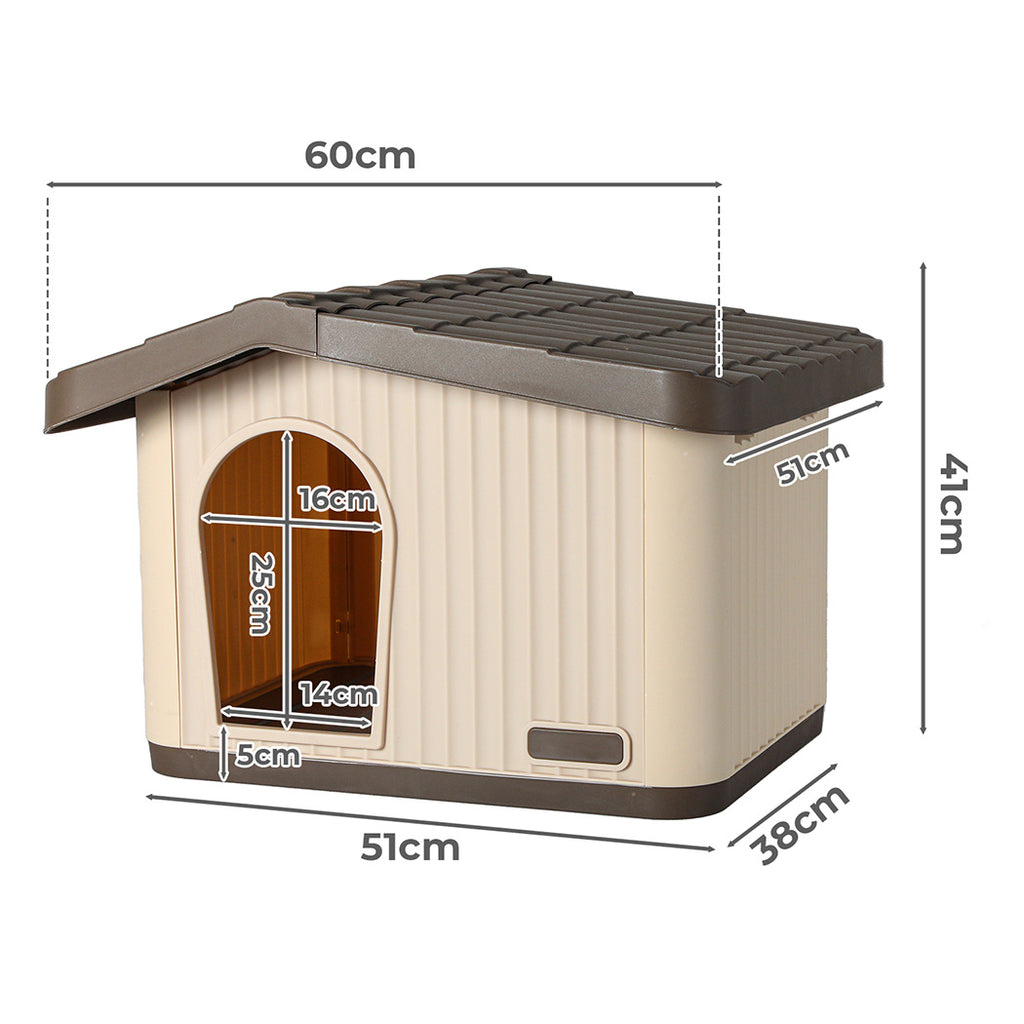 Pawz Plastic Dog Cage Kennel for Small Dogs with Vent-2018816706402717698
