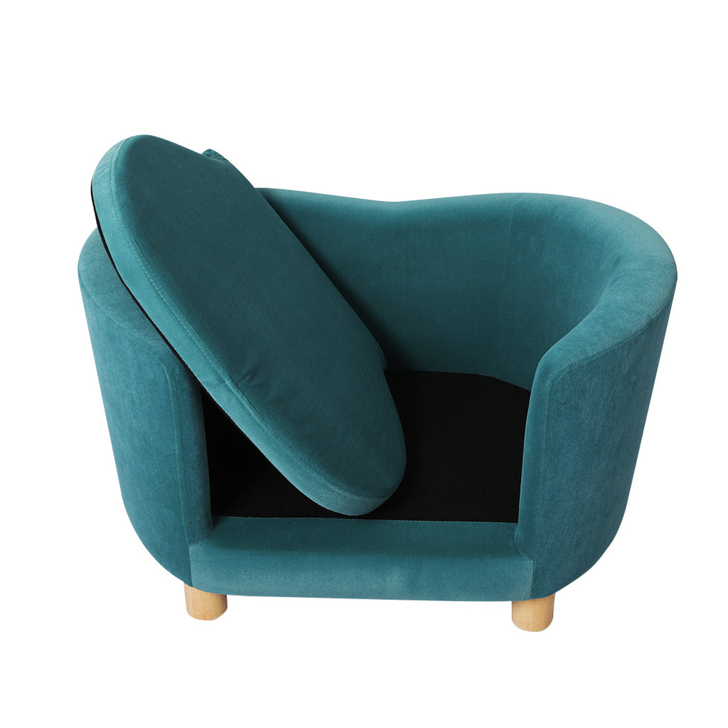 PaWz Pet Sofa Bed Dog Warm Soft Lounge Blue-2006732966201528323