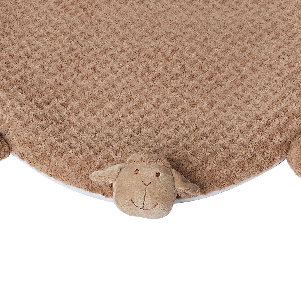 PaWz Pet Bed Cat Calming Beds Dog Squeaky L Tan Large-2029387278450823172