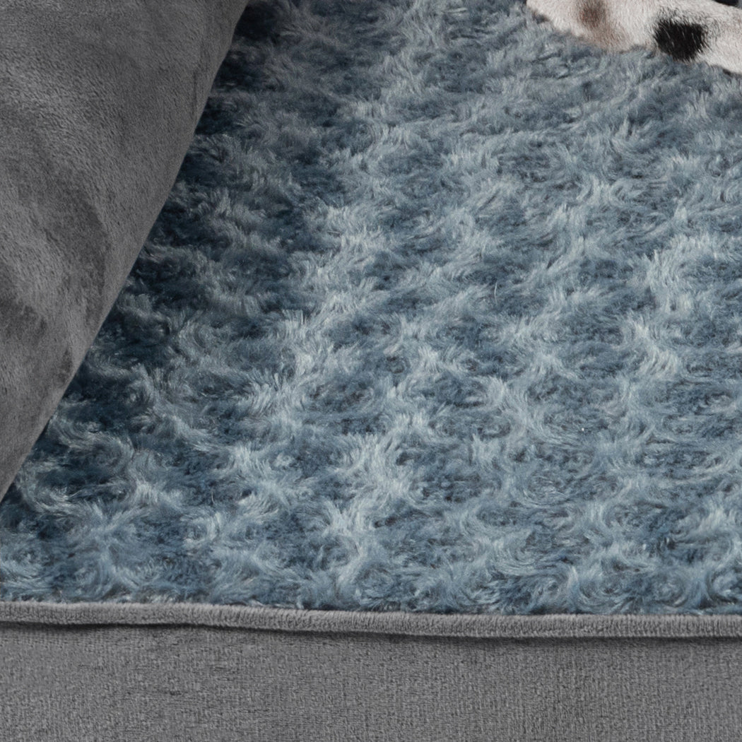 PaWz Pet Bed Sofa Dog Bedding Soft Warm L Grey Large-2029387277637128197