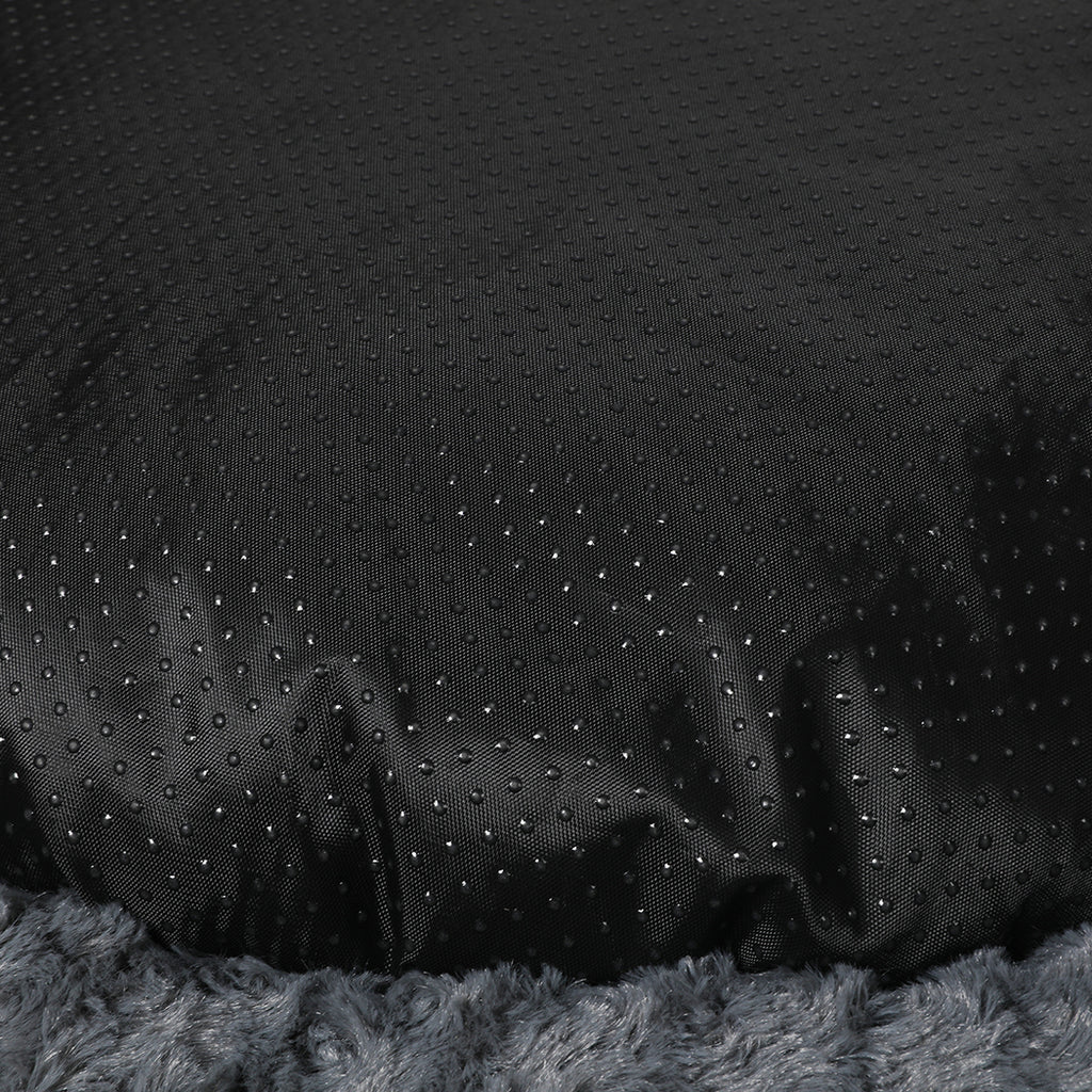 PaWz Calming Dog Bed Warm Soft Plush XL Dark Grey X-Large-2006732983784050693