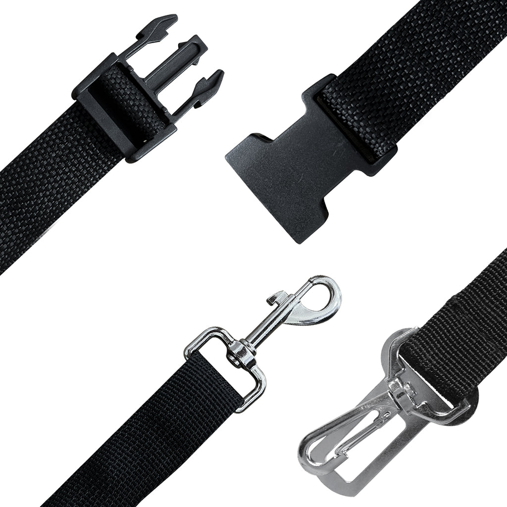 PaWz Dog Car Booster Seat Belt Pet Backrest Grey-2018816730658377733